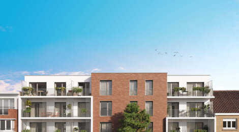 Programme immobilier neuf OTEREA - Dunkerque Rosendael à proximité de la plage de Malo-les-Bains (59140) - Référence : 11511