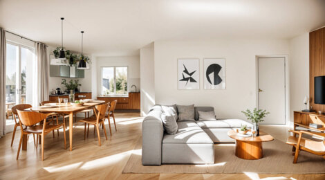 Programme immobilier neuf RIVE GAUCHE - Dunkerque secteur La Citadelle face au quai des Hollandais (59140) - Référence : 12406