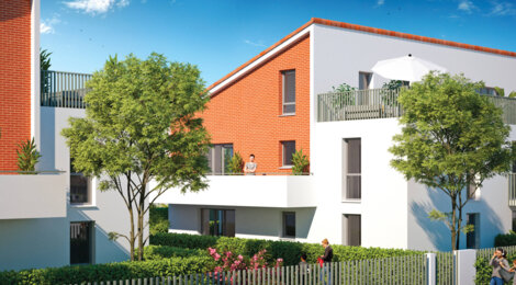 Programme immobilier neuf RESIDENCE LES JARDINS DE GUILLAUME - Eaunes à moins de 30 min de Toulouse (31600) - Référence : 12078