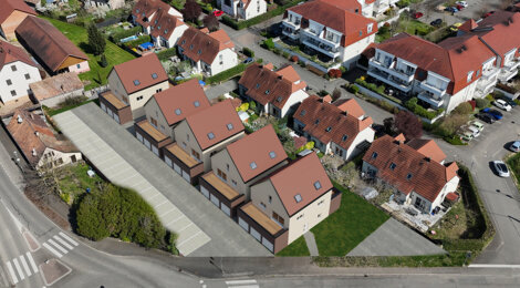 Programme immobilier neuf Les duos du Ried - Ebersheim secteur résidentiel proche bus A et gare TER (67600) - Référence : 13853