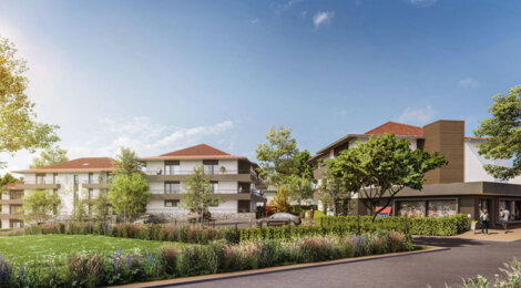 Programme immobilier neuf CONFIDENCES - Echenevex : Appartements T2–T5 avec balcons, terrasses et isolation RT2012 proche du centre-ville (01170) - Référence : 5545