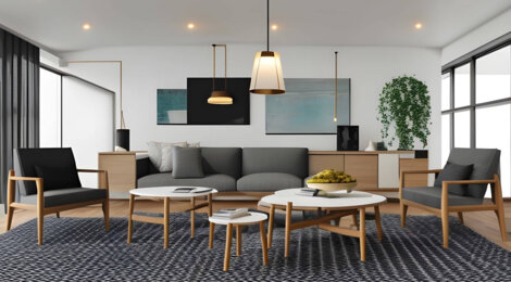 Programme immobilier neuf Flore & Sens - Echirolles : appartements neufs du 2 au 4 pièces à 10 min du parc de la Frange Verte (38130) - Référence : 15388