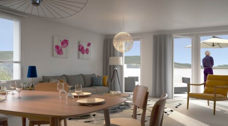 Programme immobilier neuf LE CARRE JAURES - Échirolles : appartements neufs T2–T4 à 15 min de Grenoble (38130) - Référence : 10955