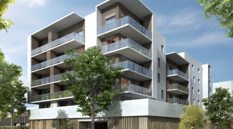 Programme immobilier neuf LE CARRE JAURES - Échirolles : appartements neufs T2–T4 à 15 min de Grenoble (38130) - Référence : 10955