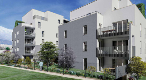 Programme immobilier neuf EMERGENCE - Échirolles entre Grenoble et les massifs alpins (38130) - Référence : 11577