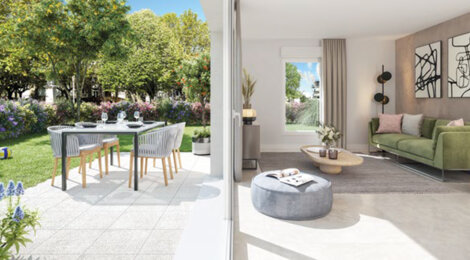 Programme immobilier neuf Côté frange verte - Échirolles quartier résidentiel à deux pas du tramway A (38130) - Référence : 15392