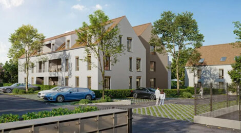 Programme immobilier neuf COTE CANAL - Eckwersheim, une résidence verdoyante proche Strasbourg et A4 (67550) - Référence : 17679
