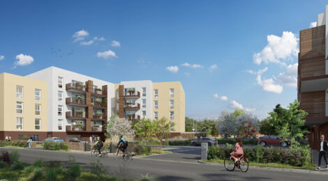 Programme immobilier neuf KALISTA - Écouflant écoquartier ZAC de Provins proche d’Angers (49000) - Référence : 12309