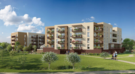 Programme immobilier neuf KALISTA - Écouflant écoquartier ZAC de Provins proche d’Angers (49000) - Référence : 12309