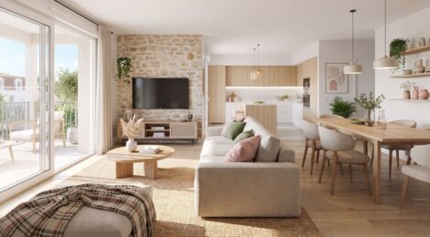 Programme immobilier neuf Les Jardins de Fréville - Égly appartements et maisons proches centre ville (91520) - Référence : 17811