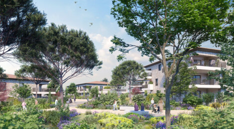 Programme immobilier neuf L'Écrin Azur - Éguilles à proximité du cœur de ville (13510) - Référence : 14407
