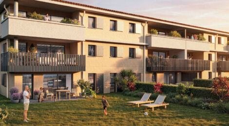 Programme immobilier neuf Les Jardins d’Amaris - Eguilles appartements neufs à 7 min d’Aix-en-Provence (13510) - Référence : 17355