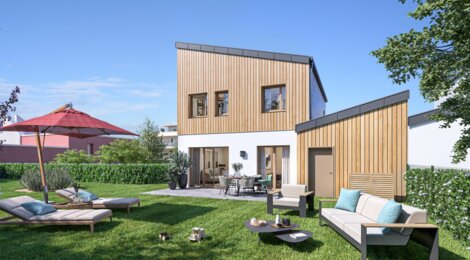 Programme immobilier neuf L'ÉCLAT - Élancourt : appartements neufs et maisons dans le quartier Clef de Saint-Pierre (78990) - Référence : 15714