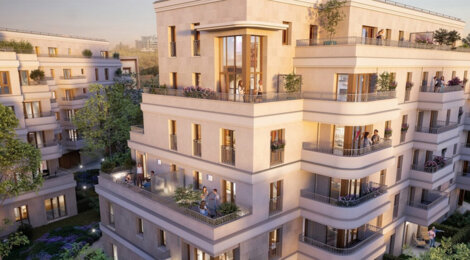 Programme immobilier neuf Villa Auréa - Élancourt résidence verdoyante près de la Sente des Réaux (78990) - Référence : 17895