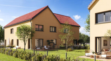 Programme immobilier neuf les carrés arboréa - Ensisheim village à 20 min de route de Mulhouse (68190) - Référence : 13332