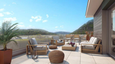 Programme immobilier neuf HORIZON DE JADE - Epagny Metz-Tessy : Appartements T2–T4 avec jardins privatifs, espaces paysagers et proximité cœur de ville (74330) - Référence : 6974