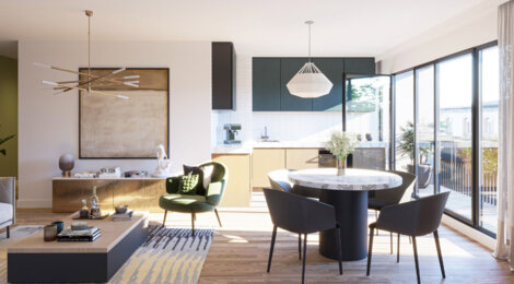 Programme immobilier neuf Ilot des Lumières - Épinay-sur-Seine à 15 min de la ligne 13 (93800) - Référence : 16900