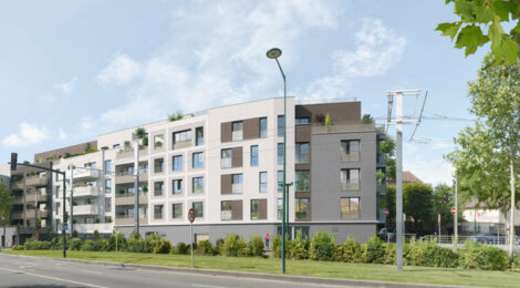 Programme immobilier neuf Les Terrasses de Paris - Épinay-sur-Seine centre à proximité du tramway T8 (93800) - Référence : 16511