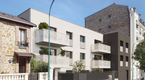 Programme immobilier neuf Les Terrasses de Paris - Épinay-sur-Seine centre à proximité du tramway T8 (93800) - Référence : 16511