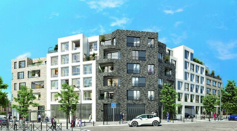Programme immobilier neuf 109 PARIS - Épinay-sur-Seine proche du RER C et du tramway (93800) - Référence : 15119