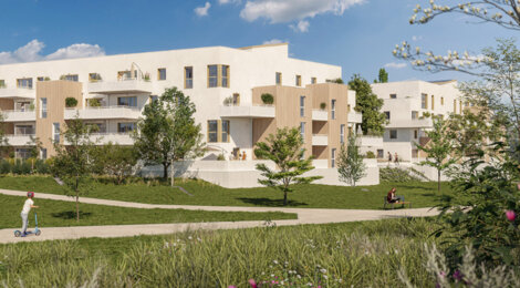 Programme immobilier neuf UNISSON - Épron à proximité de Caen et des plages (14610) - Référence : 14512