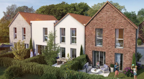 Programme immobilier neuf Ciel Marin Villas - Équihen-Plage maisons neuves avec vue mer à 4 min de la Plage-Crique de la Crevasse (62224) - Référence : 14116
