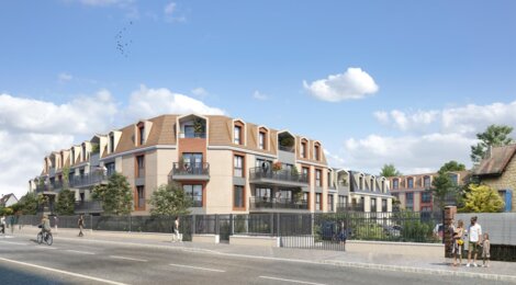 Programme immobilier neuf Osmose - Éragny proche de la gare de Saint-Ouen-l’Aumône (95610) - Référence : 7977