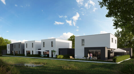 Programme immobilier neuf LES DUOS DU VIGNOBLE - Ergersheim : Appartements DUOS T2–T4 avec jardins privatifs, garages et luminosité entre vignoble et colombages (67120) - Référence : 6651