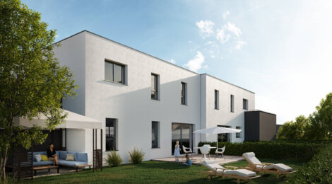 Programme immobilier neuf LES DUOS DU VIGNOBLE - Ergersheim : Appartements DUOS T2–T4 avec jardins privatifs, garages et luminosité entre vignoble et colombages (67120) - Référence : 6651