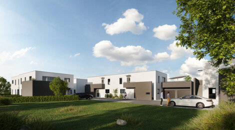 Programme immobilier neuf LES DUOS DU VIGNOBLE - Ergersheim : Appartements DUOS T2–T4 avec jardins privatifs, garages et luminosité entre vignoble et colombages (67120) - Référence : 6651
