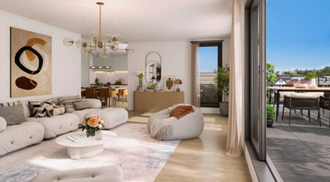 Programme immobilier neuf Les Terrasses d'Adria - Ermont à proximité du RER C (95120) - Référence : 16303