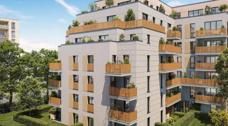 Programme immobilier neuf Les Terrasses d'Adria II - Ermont quartier résidentiel avec cœur d’îlot paysager (95120) - Référence : 17445