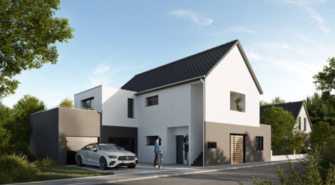 Programme immobilier neuf DUO LOTHAIRE - Erstein proche des bords de l’Ill (67150) - Référence : 9433