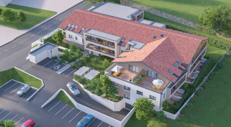 Programme immobilier neuf VALLEE DU LYS - Escalquens : appartements neufs du 2 au 5 pièces en cœur de ville résidentiel (31750) - Référence : 14860