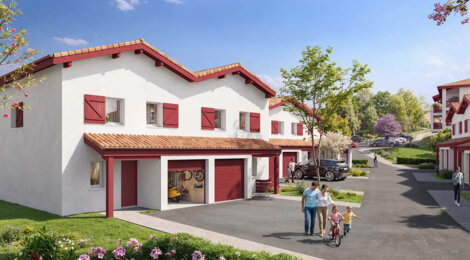 Programme immobilier neuf Domaine HARRIAGA - Espelette proche centre-bourg à 35 min de Biarritz (64250) - Référence : 15881