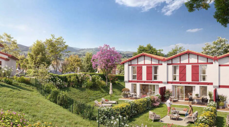 Programme immobilier neuf Domaine HARRIAGA - Espelette proche centre-bourg à 35 min de Biarritz (64250) - Référence : 15881