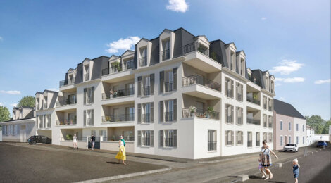 Programme immobilier neuf RESIDENCE COEUR DE VILLE - Étampes proche à pied de la gare RER C (91150) - Référence : 10939