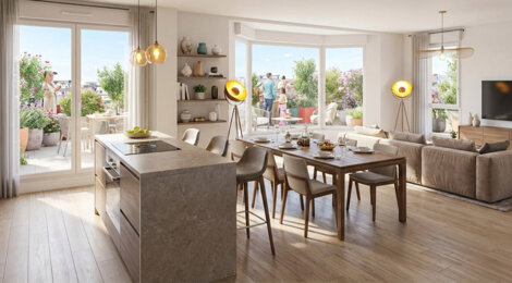 Programme immobilier neuf CŒUR FAUBOURG - Étampes  proche RER C (91150) - Référence : 13819
