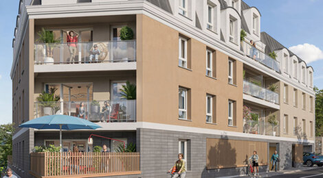 Programme immobilier neuf CŒUR FAUBOURG - Étampes  proche RER C (91150) - Référence : 13819