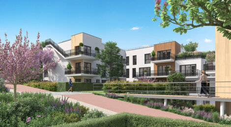 Programme immobilier neuf JARDINS D'OPALE - Étaples : Appartements studio–T5 avec balcons, jardins privatifs et proximité Baie de Canche (62630) - Référence : 14495