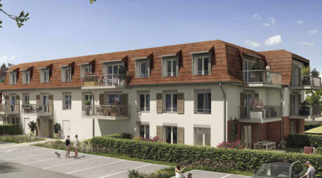 Programme immobilier neuf Le Domaine du Moulin - Étaples résidence neuve entre dunes et Touquet (62630) - Référence : 15829
