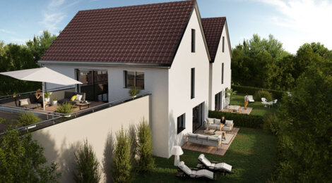 Programme immobilier neuf Les duos Ettendorf - Ettendorf : appartements neufs du 3 au 4 pièces à quelques pas du cœur de bourg (67350) - Référence : 8449