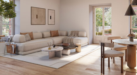 Programme immobilier neuf Domaine des Lumières - Eu réhabilitation Malraux à 13 min à pied de la gare (76260) - Référence : 17218