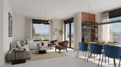 Programme immobilier neuf Green View - Evian-les-Bains : appartements neufs du 2 au 5 pièces à 5 min du centre-ville (74500) - Référence : 15551