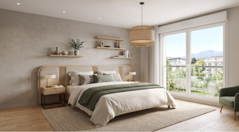 Programme immobilier neuf Green View - Evian-les-Bains : appartements neufs du 2 au 5 pièces à 5 min du centre-ville (74500) - Référence : 15551