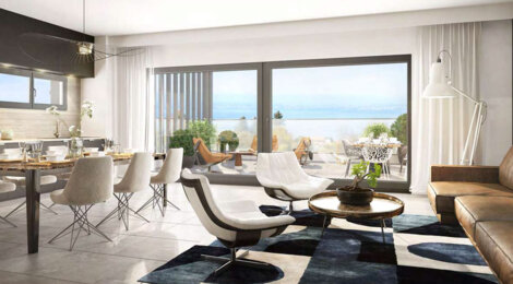 Programme immobilier neuf Hill Park 3ème tranche - Évian-les-Bains face au Lac Léman proche Genève (74500) - Référence : 17108