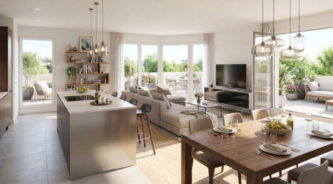Programme immobilier neuf Hill Park 3ème tranche - Évian-les-Bains face au Lac Léman proche Genève (74500) - Référence : 17108