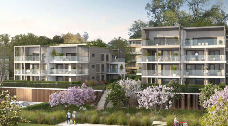 Programme immobilier neuf Hill Park 3ème tranche - Évian-les-Bains face au Lac Léman proche Genève (74500) - Référence : 17108