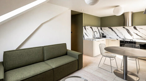 Programme immobilier neuf NATIONAL 17 - Évian-les-Bains, studio et 2 pièces rénovés près du lac Léman (74500) - Référence : 17662