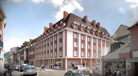 Programme immobilier neuf Au Fil de l'Ô - Évreux au cœur de ville à deux pas de l’Hôtel-de-Ville (27000) - Référence : 11607